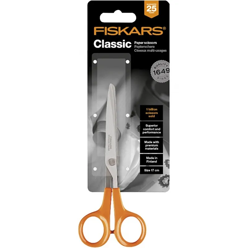 Fiskars Klassische Allzweckschere, L 16 cm, 1 Stk