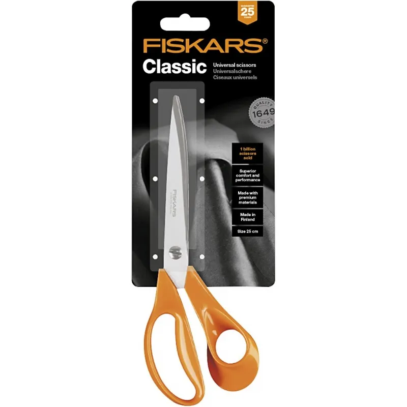 Fiskars Schneiderschere Klassisch, L 25 cm, für Rechtshänder , 1 Stk