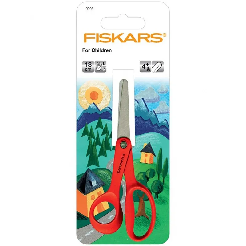 Fiskars Klassische Kinderschere, L 13 cm, für Linkshänder , 1 Stk