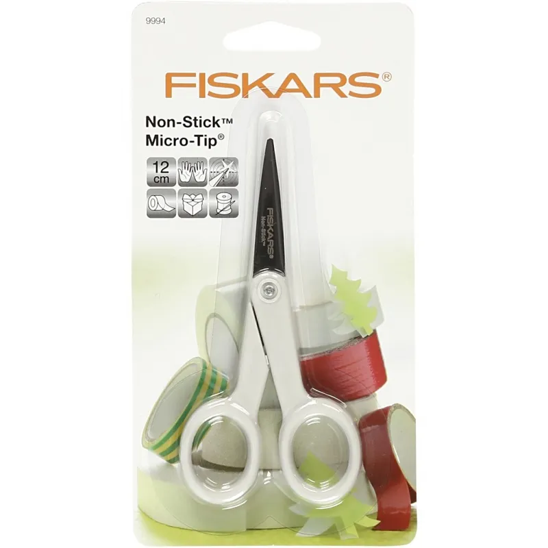 Fiskars Antihaft-Allzweckschere, L 12 cm, für Rechtshänder , 1 Stk