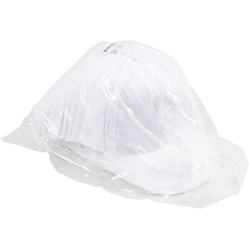 Kappe, Größe 49,5-56 cm, Weiß, 12 Stk/ 1 Pck