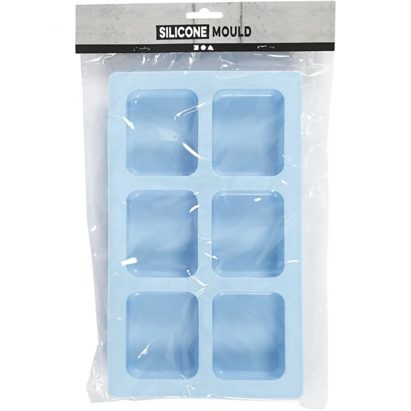 Silikonform, H 2,5 cm, L 7 cm, B 5,9 cm, 100 ml, 1 Stk