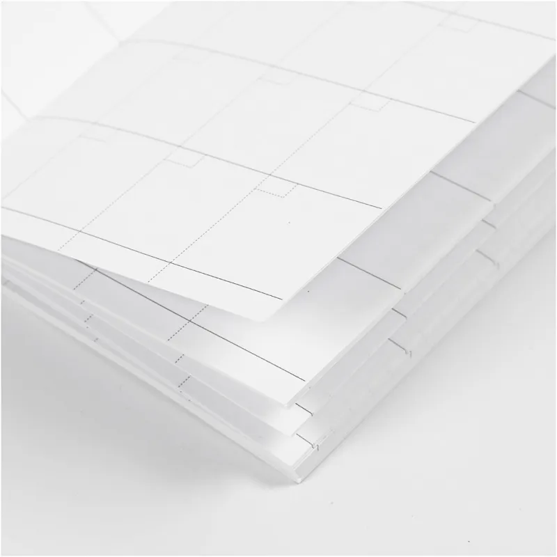 Notizblock, Größe 9,5x16,6 cm, Anzahl der Seiten 34, 100 g, Weiß, 1 Stk