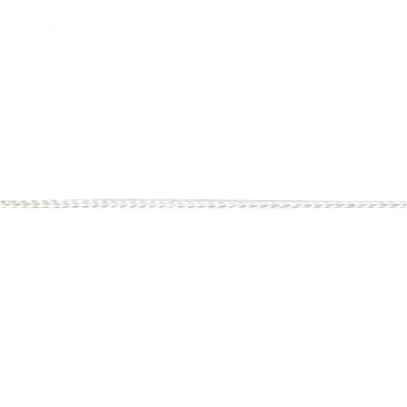 Polyesterschnur, Dicke 1 mm, Weiß, 50 m/ 1 Rolle