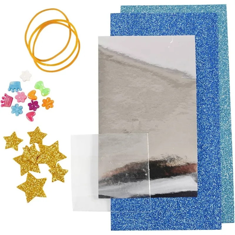 Mini Kreativ Set, Kaleidoskop aus einer Papprolle, 1 Pck