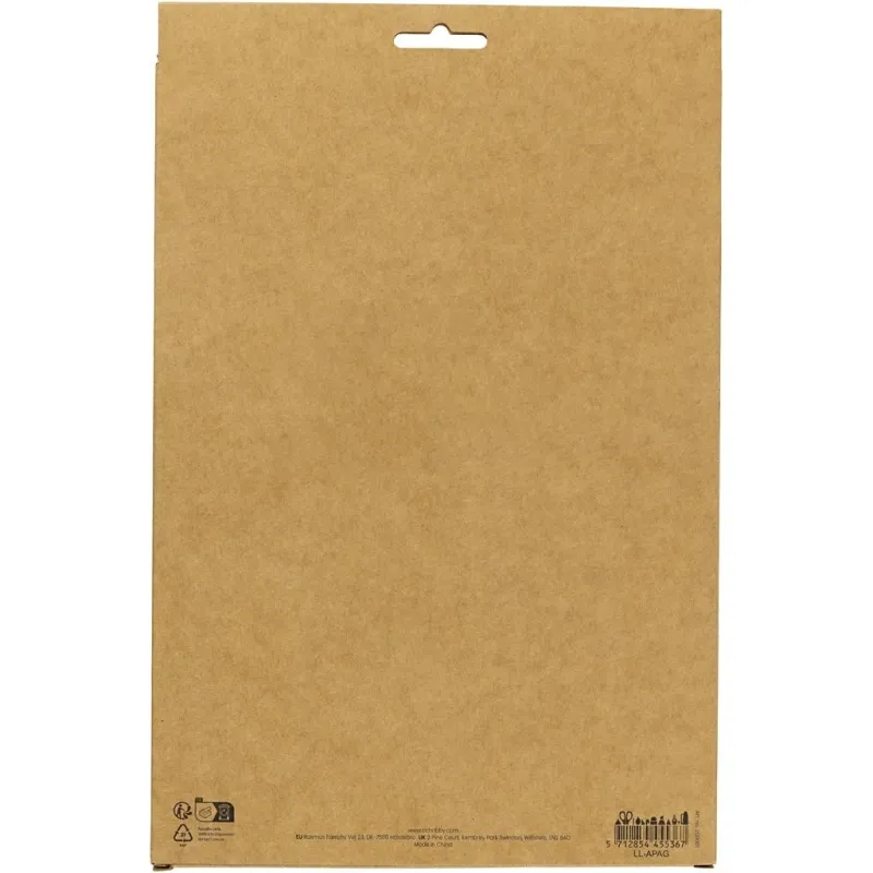 Krepppapier, Blatt 25x60 cm, Kreppanteil: 180%, 105 g, Pastellfarben, 8 Bl./ 1 Pck