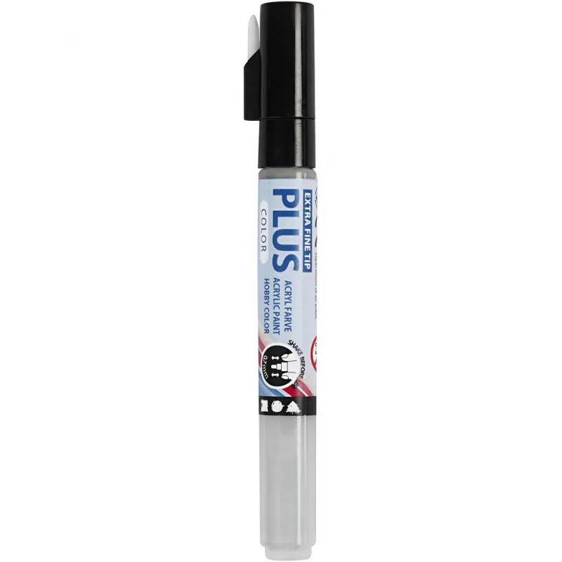Plus Color Marker, L 14,5 cm, Strichstärke 0,7 mm, Regengrau, 5,5 ml, 1 Stk