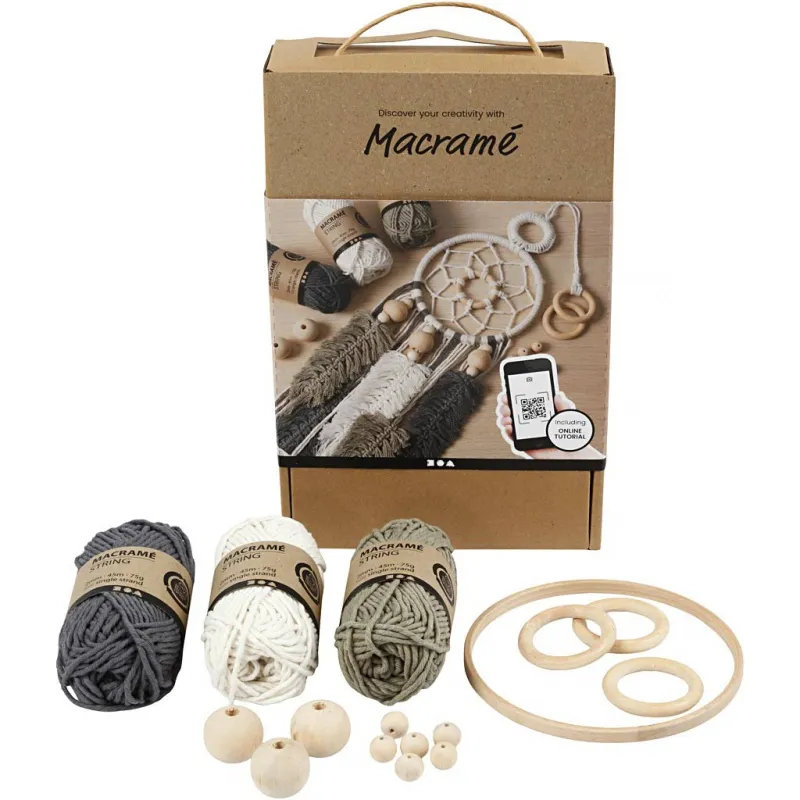 Starter Kreativ Set Macramé, 1 Pck