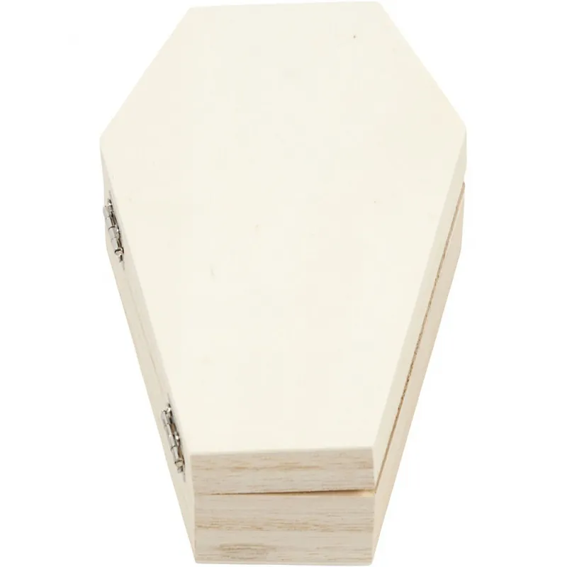 Holzsarg mit Magnetschloss, H 4 cm, L 18 cm, B 10 cm, 1 Stk