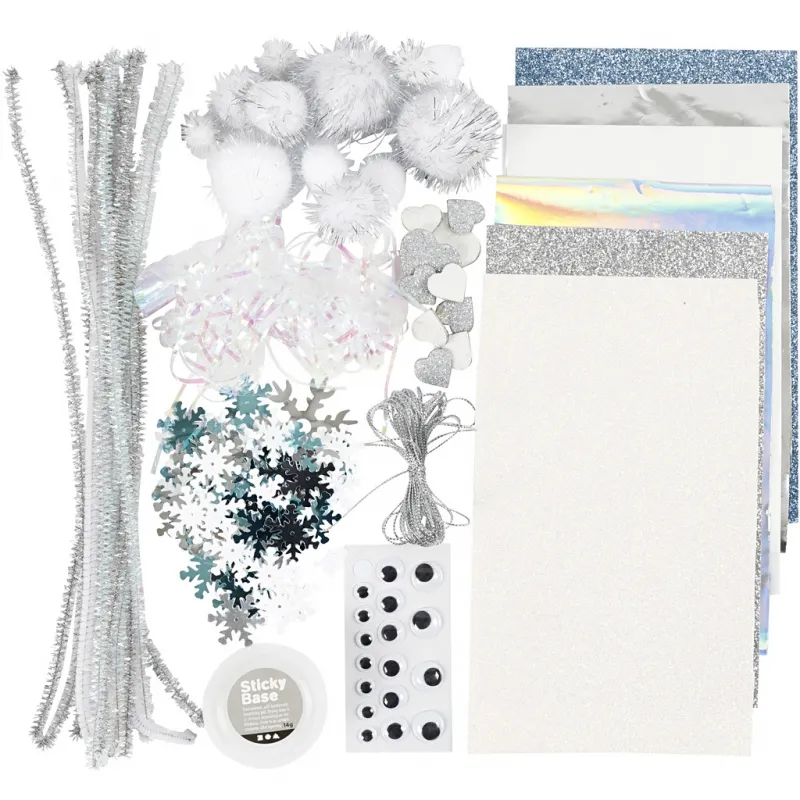 Bastel-Mix, Winter, 1 Pck