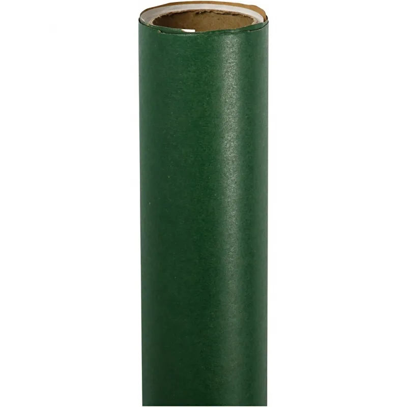 Geschenkpapier , B 50 cm, 60 g, Grün, 5 m/ 1 Rolle