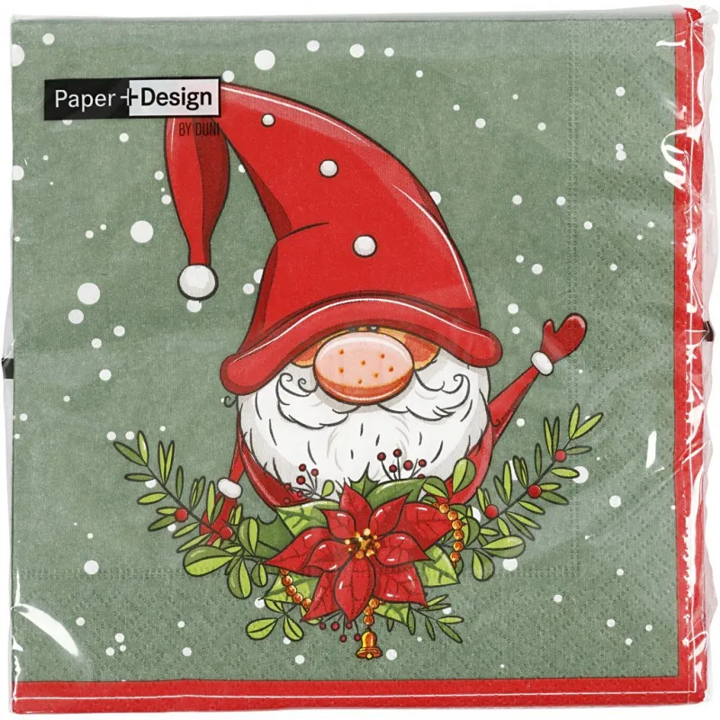 Servietten, Weihnachtsfee, Größe 33x33 cm, 20 Stk/ 1 Pck