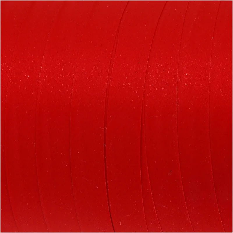 Geschenkband, B 10 mm, Matt, Rot, 250 m/ 1 Rolle