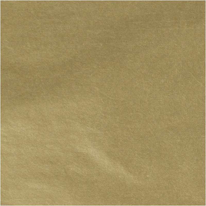 Seidenpapier, Blatt 50x70 cm, 17 g, Gold, 6 Bl./ 1 Pck