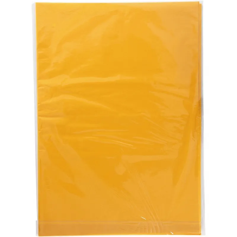 Seidenpapier, Blatt 50x70 cm, 17 g, Gelb, 25 Bl./ 1 Pck