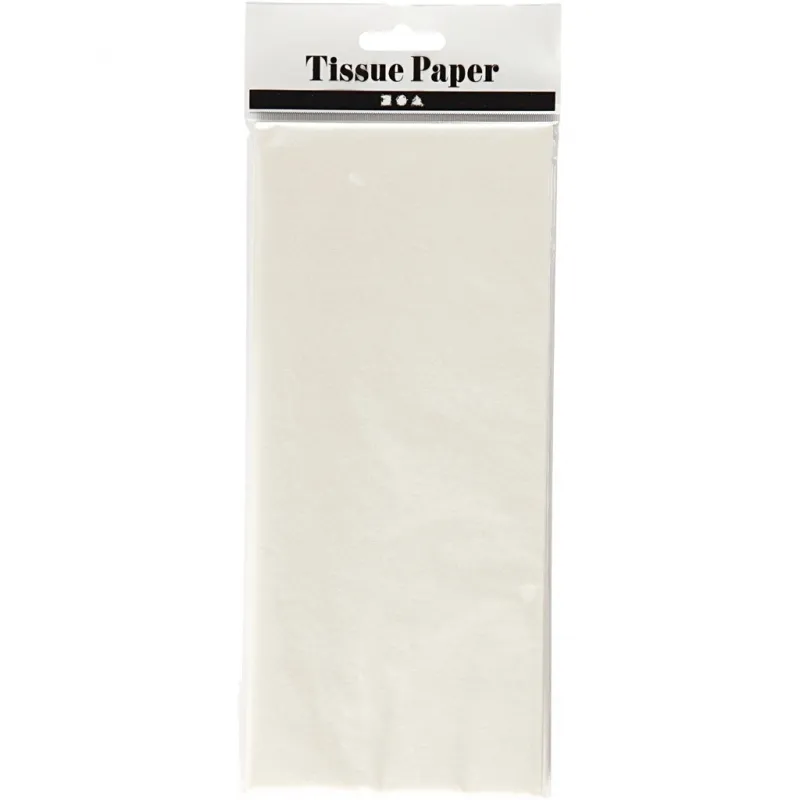 Seidenpapier, Blatt 50x70 cm, 17 g, Perlmutt, 6 Bl./ 1 Pck