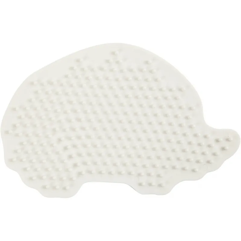 NABBI BioBeads Steckplatte, Igel, Größe 7,6x12 cm, medium, 1 Stk