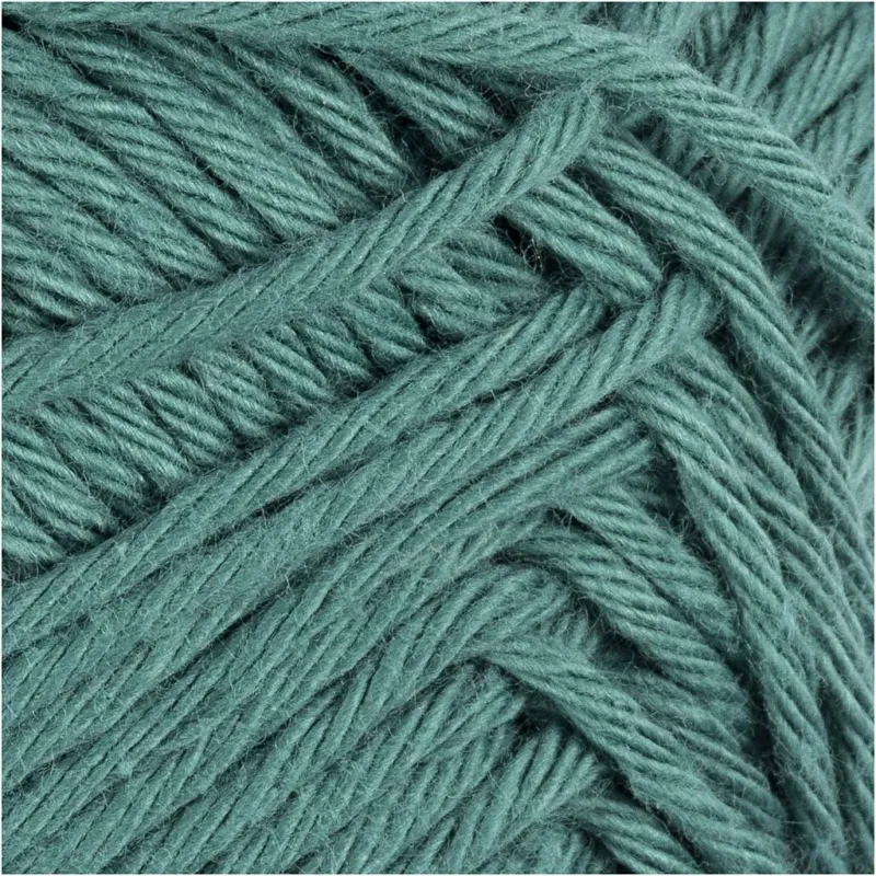 Baumwolle, Nr. 8/8, L 80-85 m, Nadel 4-4,5, Petrol, 50 g/ 1 Knäuel