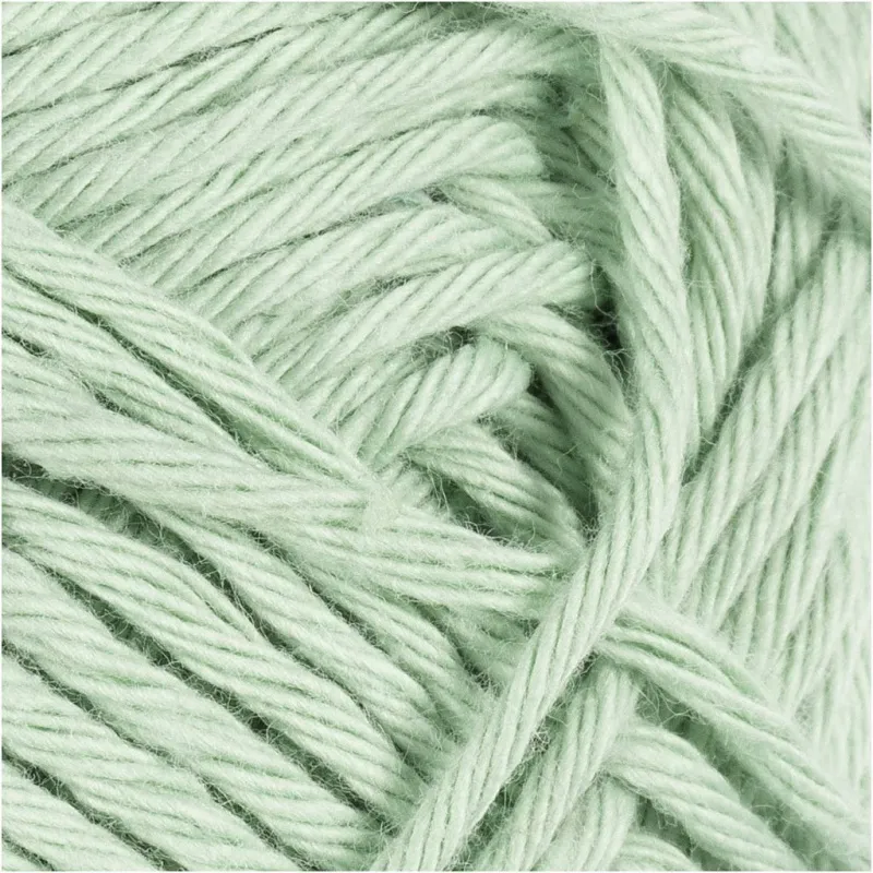 Baumwolle, Nr. 8/8, L 80-85 m, Nadel 4-4,5, Mintgrün, 50 g/ 1 Knäuel