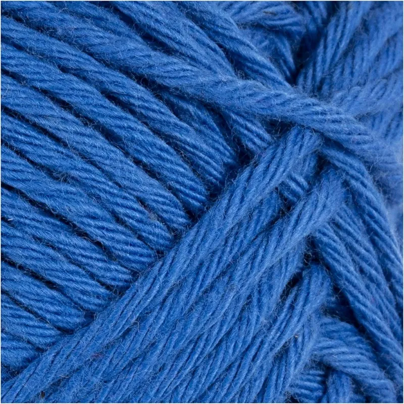 Baumwolle, Nr. 8/8, L 80-85 m, Nadel 4-4,5, Kobaltblau, 50 g/ 1 Knäuel