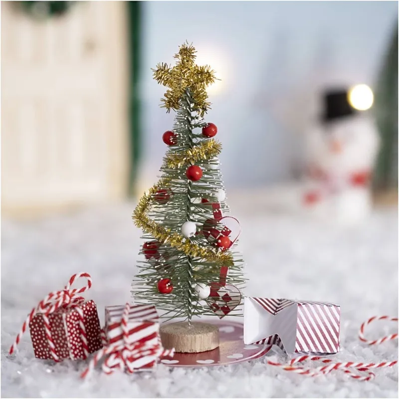 Mini Kreativ Set Wichteltür, Weihnachtsbaum, 1 Pck