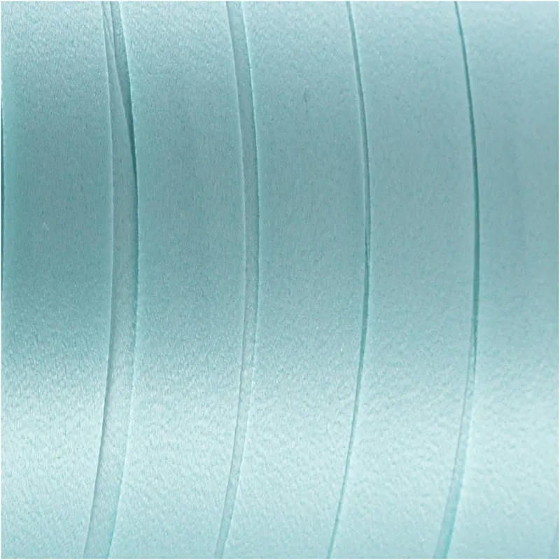 Kräuselband, B 10 mm, Helltürkis, 250 m/ 1 Rolle