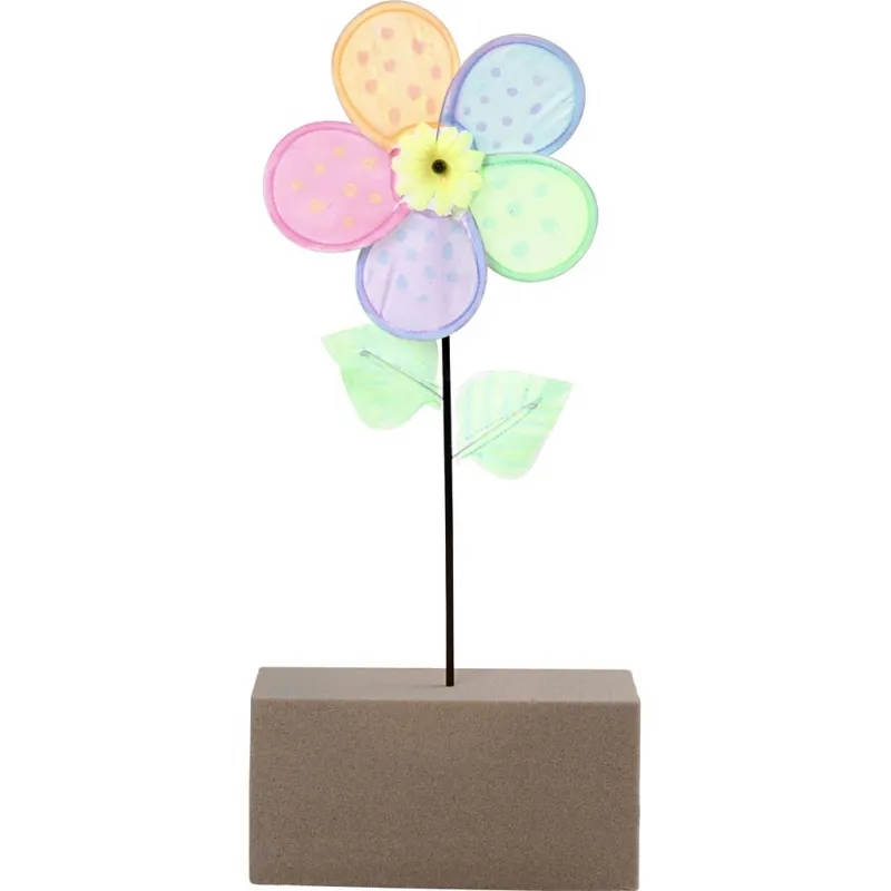 Windrad Blume, D 20 cm, 10 Stk/ 1 Pck