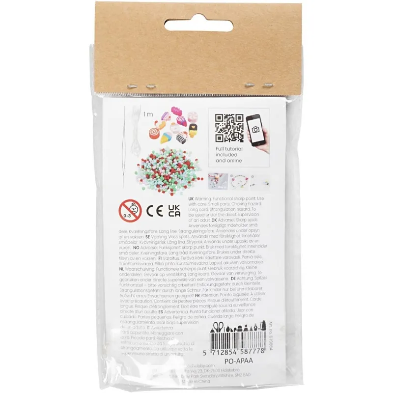 Mini Kreativ Set Schmuck, Elastisches Armband und Ring, 1 Pck