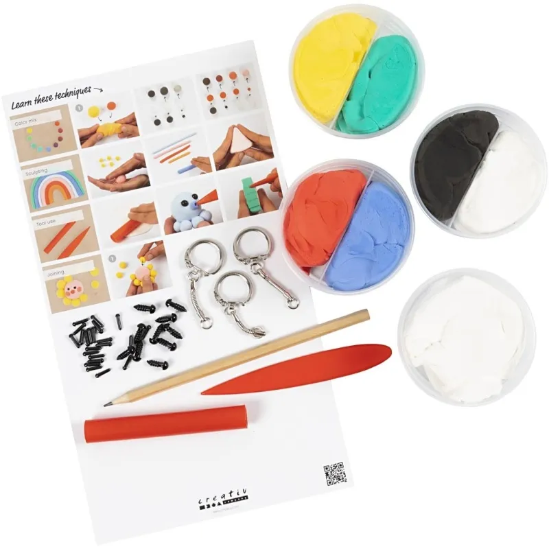 Starter Kreativ Set Modellieren, Fantasiefiguren, 1 Pck