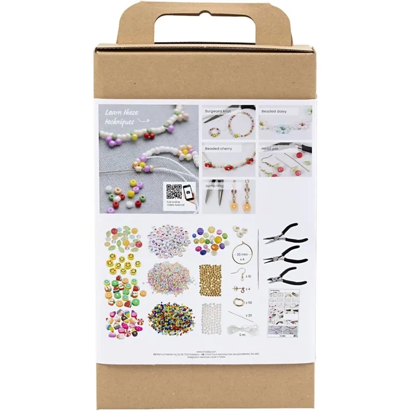 Starter Kreativ Set Schmuck - Leuchtende Farben, 1 Pck