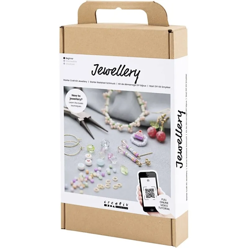 Starter Kreativ Set Schmuck - Leuchtende Farben, 1 Pck