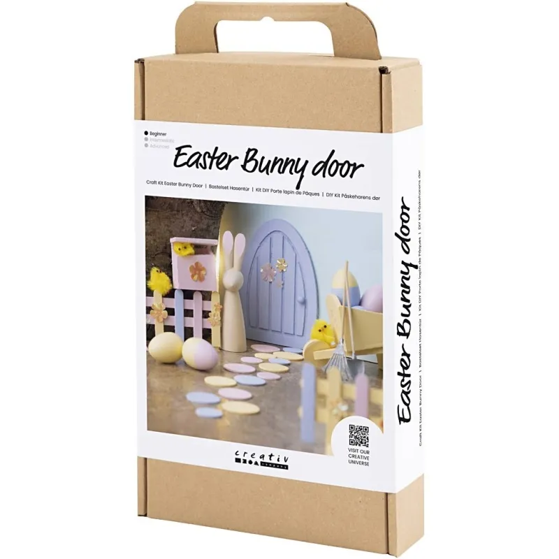 Kreativ Set Häschentür , Pastellfarben, 1 Pck