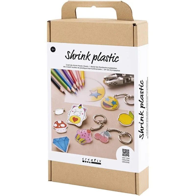 Kreativ Mix Schrumpffolie, Accessoires, 1 Pck