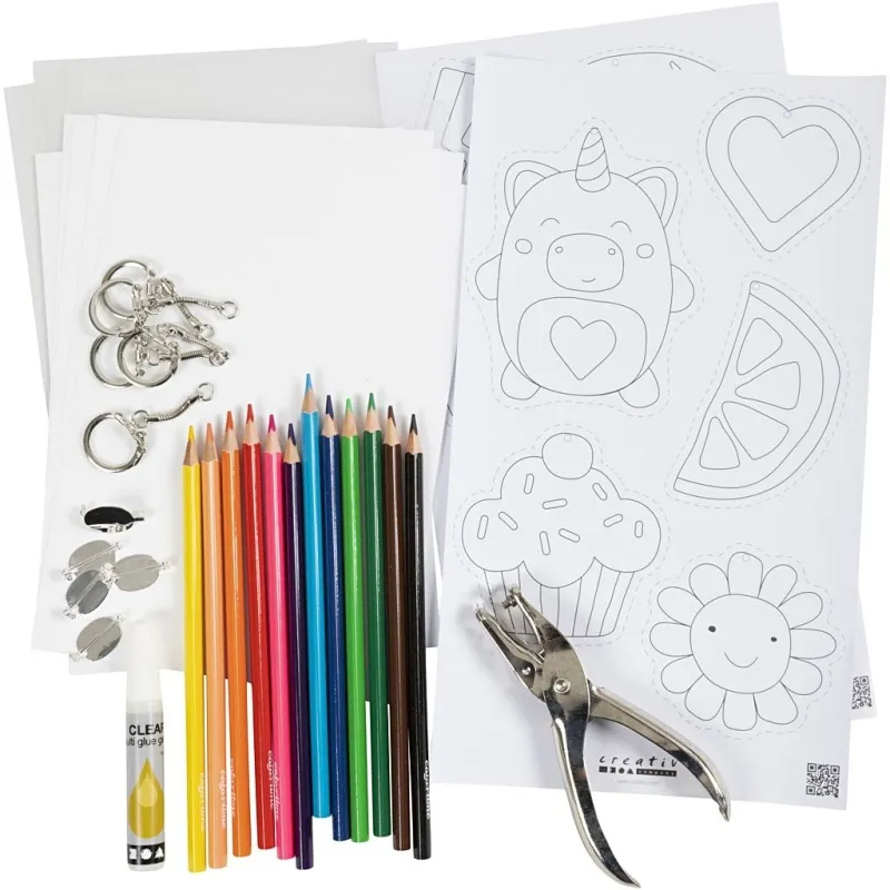 Kreativ Mix Schrumpffolie, Accessoires, 1 Pck