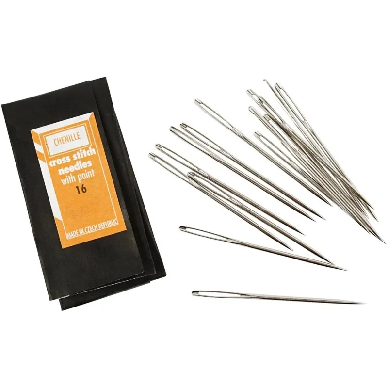 Sticknadeln, 25 Stk/ 1 Pck