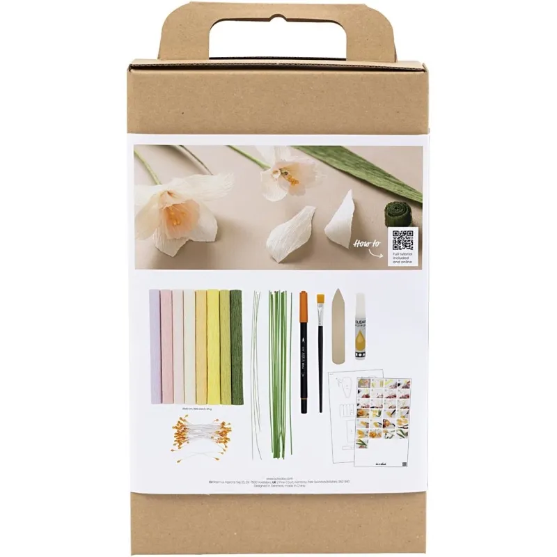 Kreativ Set Krepppapier, 1 Pck