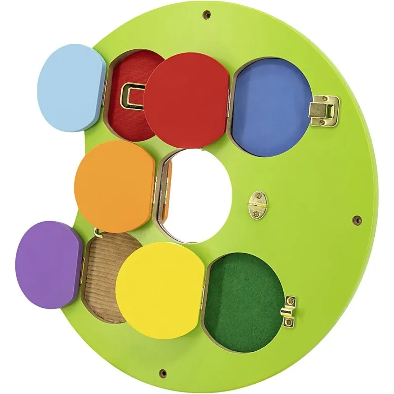VIGA Aktivitätsspielwand, H 83 cm, L 185 cm, 1 Stk