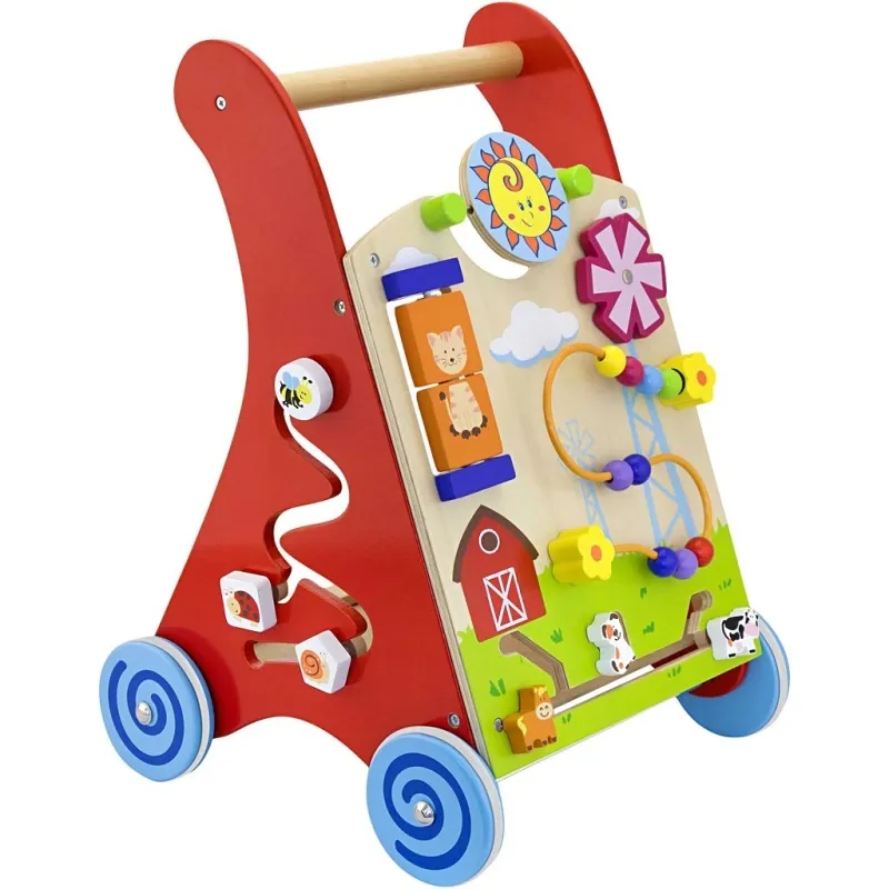 VIGA Spielholzwagen, Größe 34x46x32 cm, 1 Stk