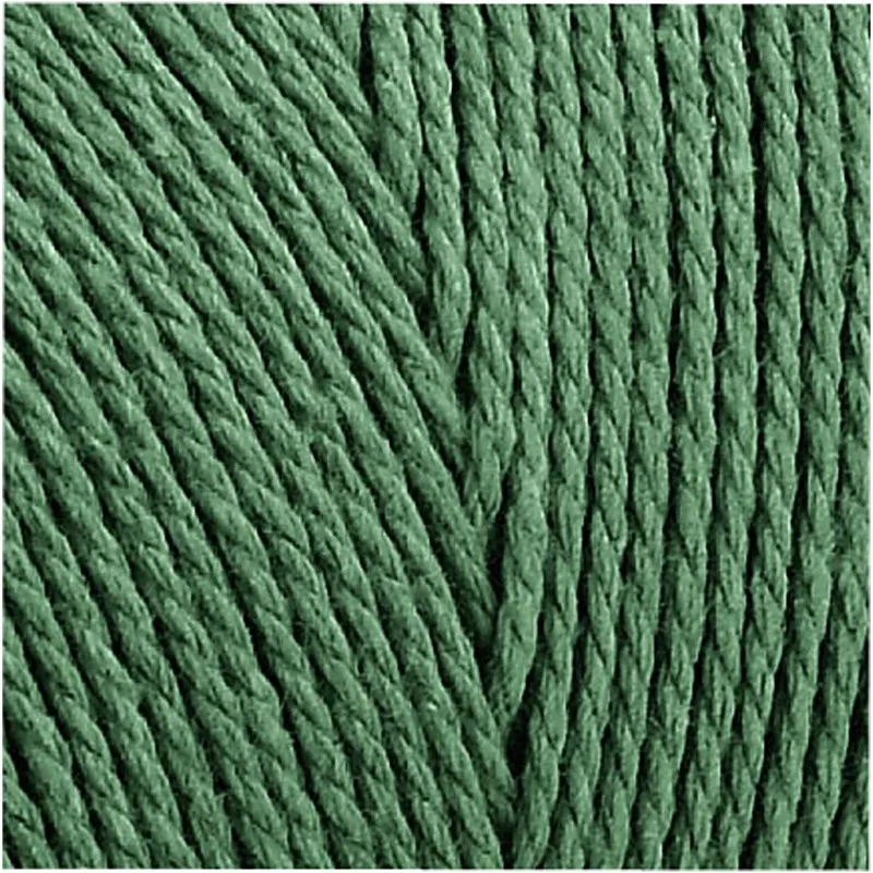 Macramé-Kordel, L 315 m, Dicke 1 mm, Dünne Qualität 12/12, Grün, 220 g/ 1 Knäuel