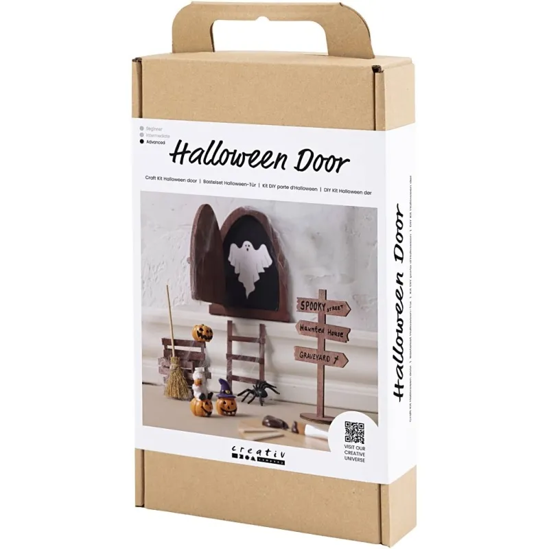 Kreativ Set Halloween-Tür, 1 Pck