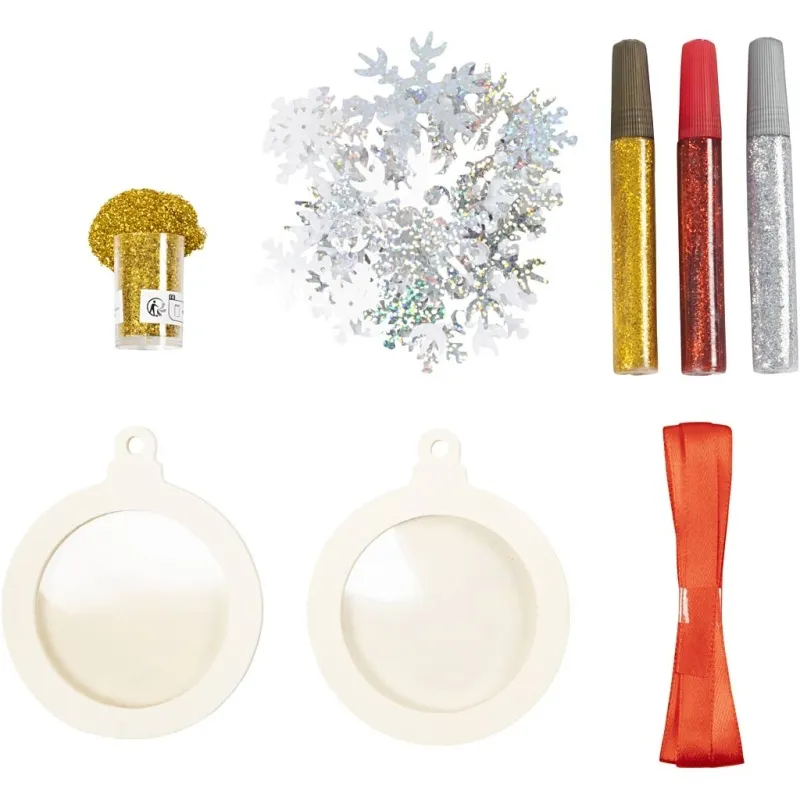 Mini Kreativ Set Weihnachtsschmuck, Rahmen, 1 Pck
