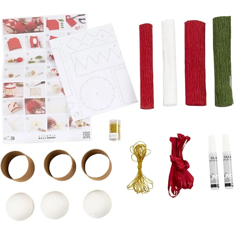 Kreativ Set Krepppapier, 1 Pck