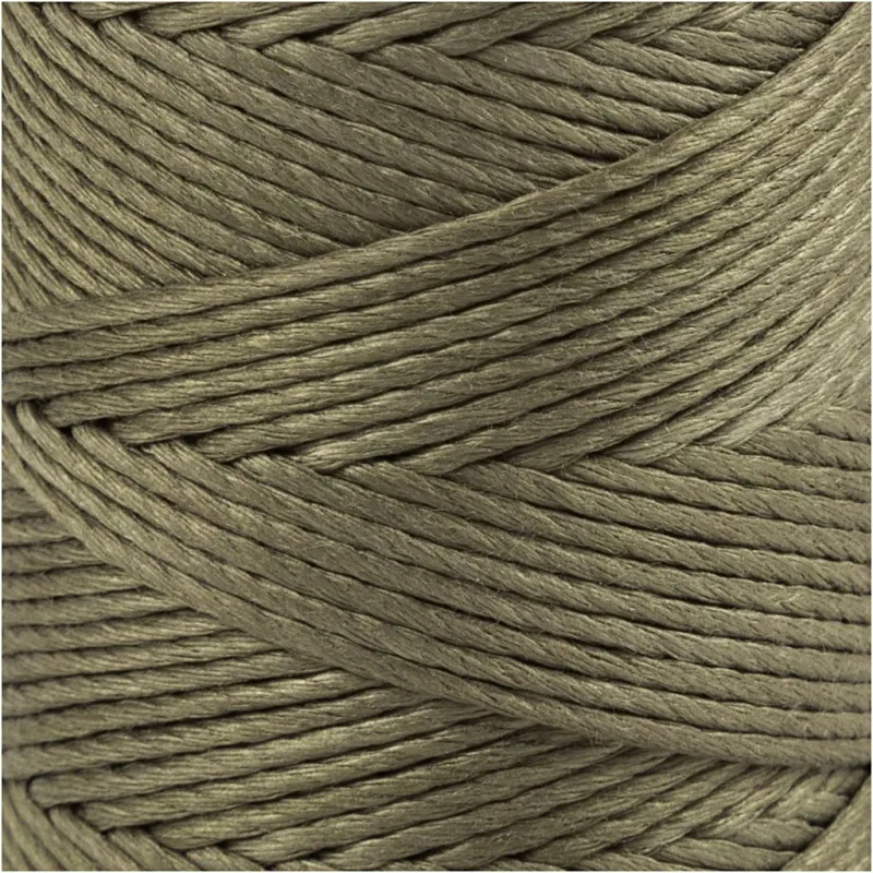 Bambusschnur, Dicke 1 mm, Olivbraun, 65 m/ 1 Rolle