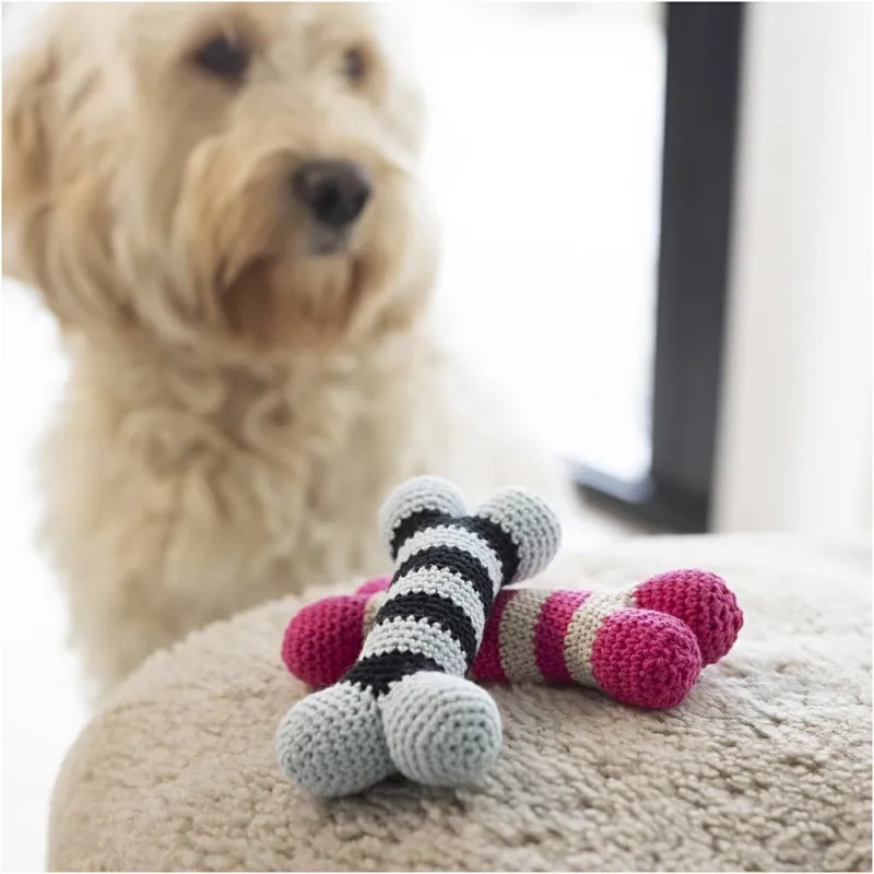 Mini Kreativ Set Häkeln, Hundeknochen, 1 Pck