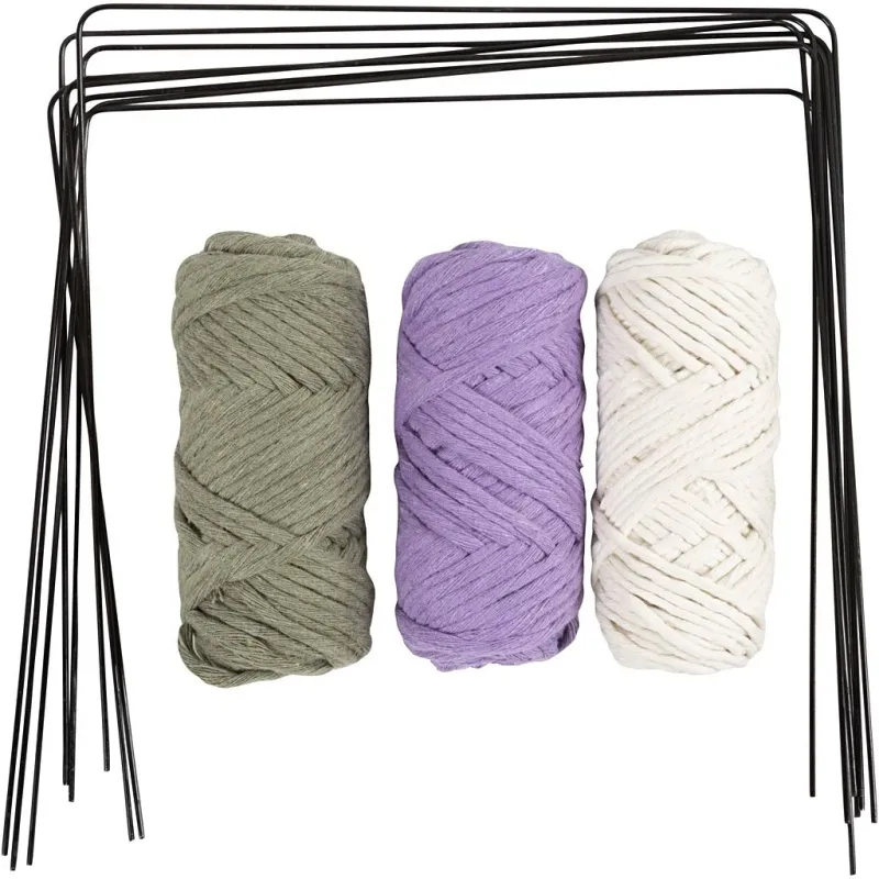 Kreativ Set Macramé, Glasdeko, 1 Pck