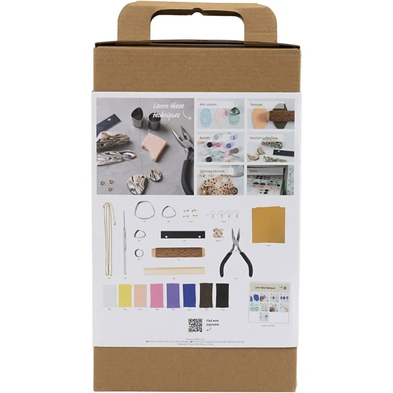 Starter Kreativ Set Schmuck Modellieren, Jewellery, Sortierte Farben, 1 Pck
