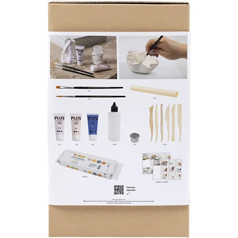 Kreativ Set Modellieren, Töpfe und Vasen, 1 Pck