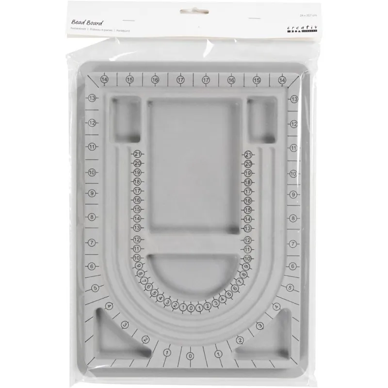 Perlenbrett, H 32,7 cm, L 24 cm, B 1,5 cm, 1 Stk
