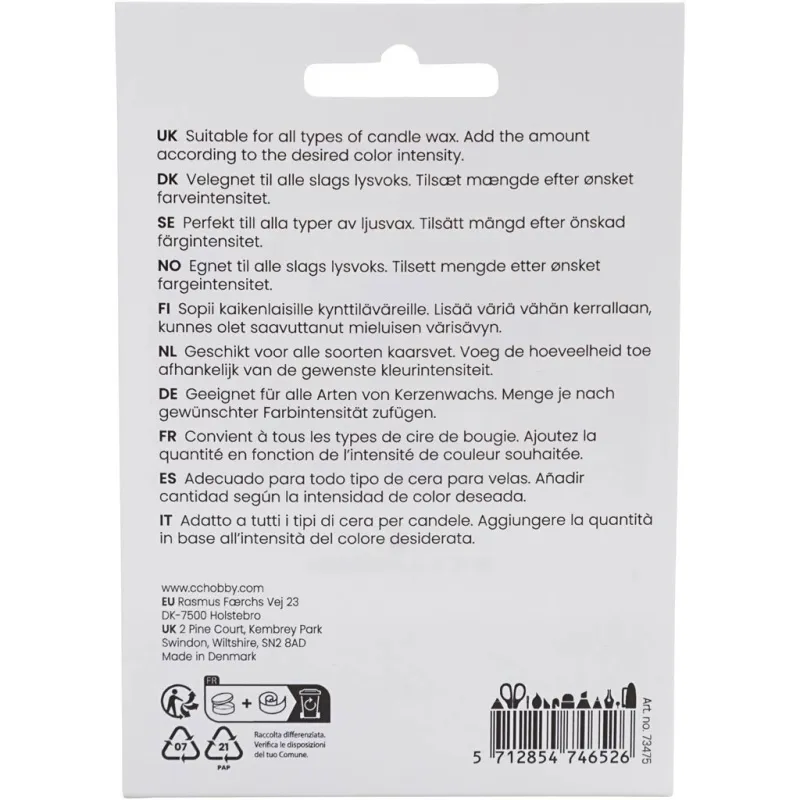 Kerzenfarbe, Beige, 5 g/ 1 Pck