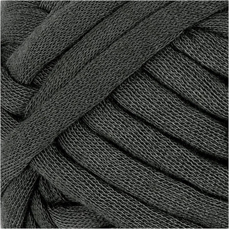 Schlauchgarn, L 45 m, Nadel 10-12, Dunkelgrau, 100 g/ 1 Knäuel